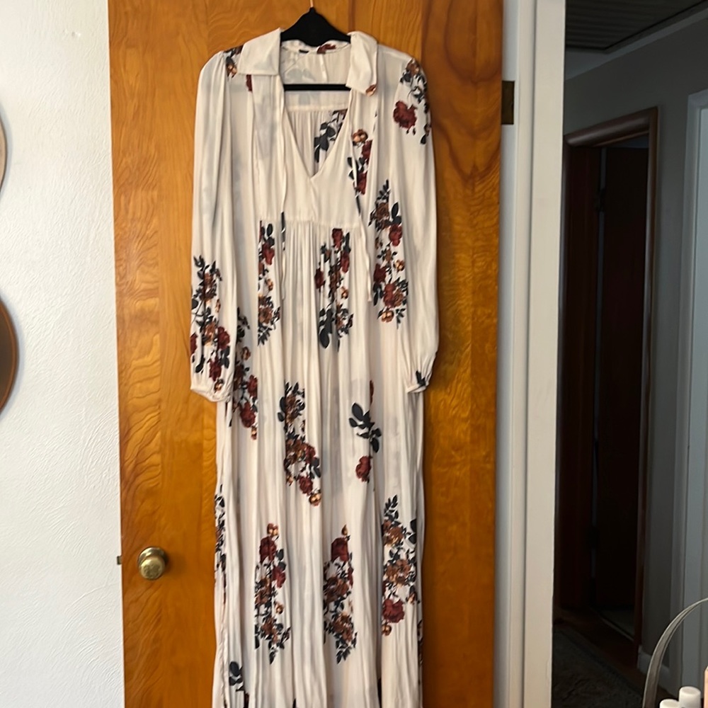Free People Floral Maxi Dress